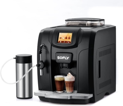 SOFLY Fully Automatic Espresso Machine With Milk Frother