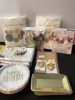 Gold Themed Birthday Party Bundle w/ 40th Cake Topper