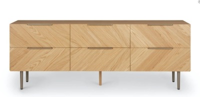 Article Nera 6-drawer Low Double Dresser