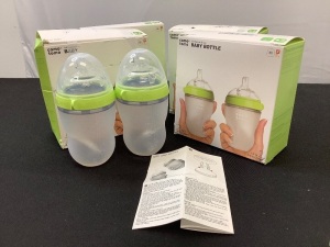 Lot of (4) Boxes of Como Tomo Baby Bottles