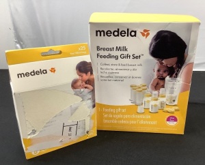 Medela Breast Milk Feeding Gift Set & Bags