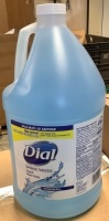Lot of (4) 1 Gallon Jugs Dial Spring Water Hand Soap