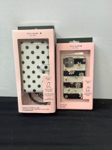 Lot of (2) Kate Spade iPhone 12 Mini Cases