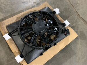 Case of (4) BOXI Engine Cooling Fan Assembly Replacement for 11-12 Hyundai Sonata 2.4L, 11-14 Kia Optima 2.4L 
