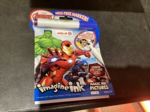 Case of (24) Avengers Imagine Ink Activity Book 