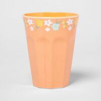 Lot of (10) 12oz Melamine Spring Floral Cup&nbsp;