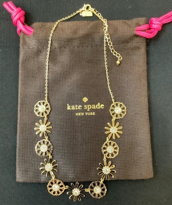 Kate Spade Gold Flower Necklace