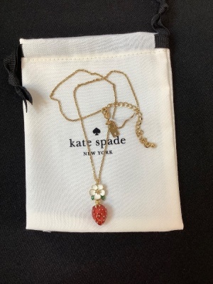 Kate Spade Strawberry Necklace