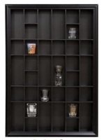 Pinnacle Gallery Solutions Black Shot Glass Shelf, Holds 36 - Appears New&nbsp;