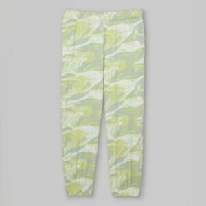 Lot of (5) Wild Fable Green Swirl High-Rise Jogger Sweats, Medium  