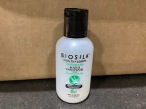 Case of (24) BioSilk Hand Sanitizer with Aloe 2 fl oz 