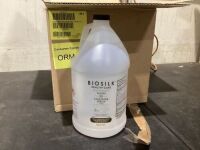 Case of (4) BioSilk Hand Sanitizer Spray with Alcohol & Peroxide&nbsp;Refill Gallon&nbsp;