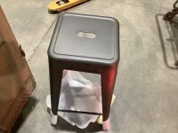 Metal Industrial Bar Stools, Set of 4&nbsp;