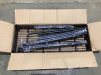 Black 4 Tier Metal Wire Shelving&nbsp;