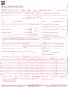 CMS 1500 (02-12) Medical Forms, 5 Reams, 500 Sheets per Ream, 2500 Total