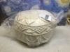 Pouf Ottoman Hand Woven Cable Style Dori Pouf, 20" x 20" x 14" - Appears New&nbsp;