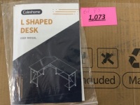 Coleshome L-Shaped Desk