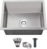 ROVOGO 23 X 18 In. Undermount Single Bowl Kitchen Sink