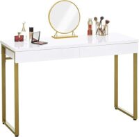 GreenForest Vanity Desk with 2 Drawers