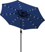 Blissun 9ft Solar Patio Umbrella