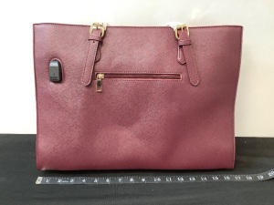 Womens Laptop Bag Set w/ USB Charging Port