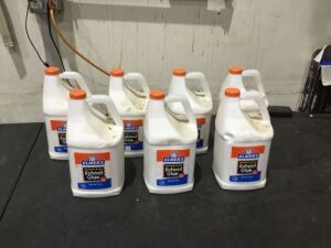 Lot of (7) Elmer's 1gal Washable School Glue - Dirty 