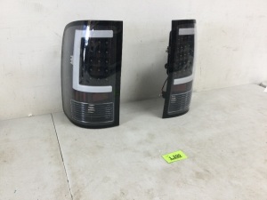 Set of 2 Tail Lights for Unknown Vehicle