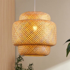 Karjearl Bamboo Pendant Light