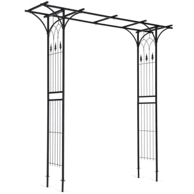 82 x 20.5 Inch Metal Garden Arch