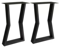 M-Shape&nbsp;Metal Legs for Table, 28"