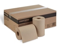 Coastwide Hardwound Paper Towels,&nbsp;350 ft./Roll, 12 Rolls/Carton