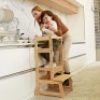 Adjustable Height Kitchen Step Stool