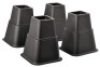 Lot of (2) Adjustable Bed or Furniture Risers, Set of 4 - Appear New&nbsp;
