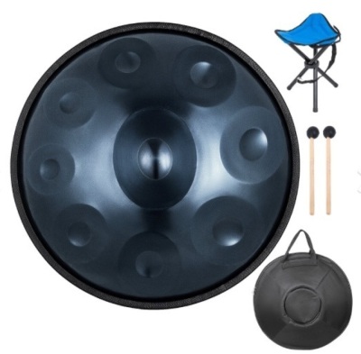 VEVOR 22" 9 Notes Handpan Hand Pan Drum - Minor Rust