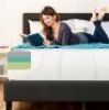 12in Medium-Plush Green Tea & Bamboo Charcoal Gel Memory Foam Mattress, Queen&nbsp;