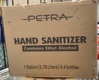 Case of 4 - 1 Gallon Petra Hand Sanitizer