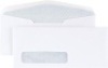 Lot of (5) Boxes Staples No. 10 Left Window Privacy Tint Envelopes 4 1/8" X 9 1/2" 500/Box