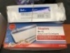 Box of Office Supplies - Computer Paper, Envelopes, Glue Sticks, Sheet Protectors, Binders