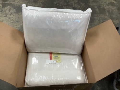 Set of 2 Duck Down Bed Pillows
