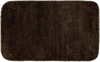 Plush Washable Nylon Bathroom Rug, 30" x 50", Chocolate - Appears New&nbsp;