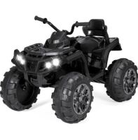 12V Kids Ride-On 4-Wheeler Quad ATV Car w/ 3.7mph Max, Bluetooth, Headlights&nbsp;