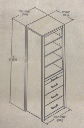 Leto Muro Coventry Storage Tower&nbsp;ASTR-Side Tower