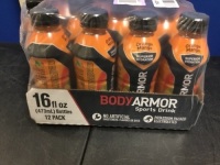 Body Armor Orange Mango Sports Drink, 12 Pack - New