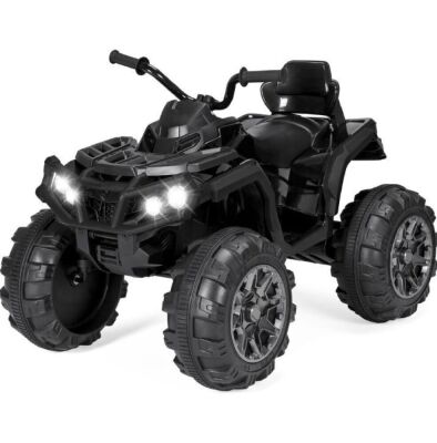 12V Kids Ride-On 4-Wheeler Quad ATV Car w/ 3.7mph Max, Bluetooth, Headlights 