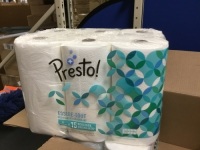 Presto! Paper Towels, 12 Rolls - New