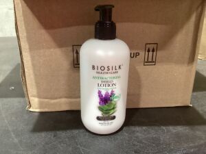 Case of (12) BioSilk Antibacterial Shield Lotion with Aloe & Lavender 12 fl oz 