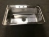 Elkay&nbsp;Pergola Drop-In Stainless Steel 33 in. 4-Hole Single Bowl Kitchen Sink - Appears New with Minor Damage