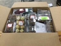 Box of Misc. Christmas Ornaments 