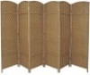 RHF 6' Extra Wide 6 Panel Room Divider - E-Comm Return, Appears New in Damaged Box&nbsp;