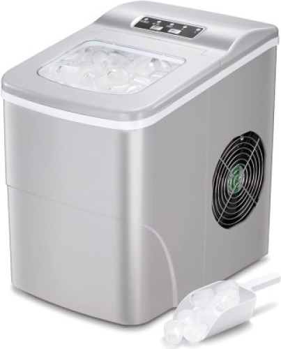 AGLUCKY Countertop Ice Maker Machine